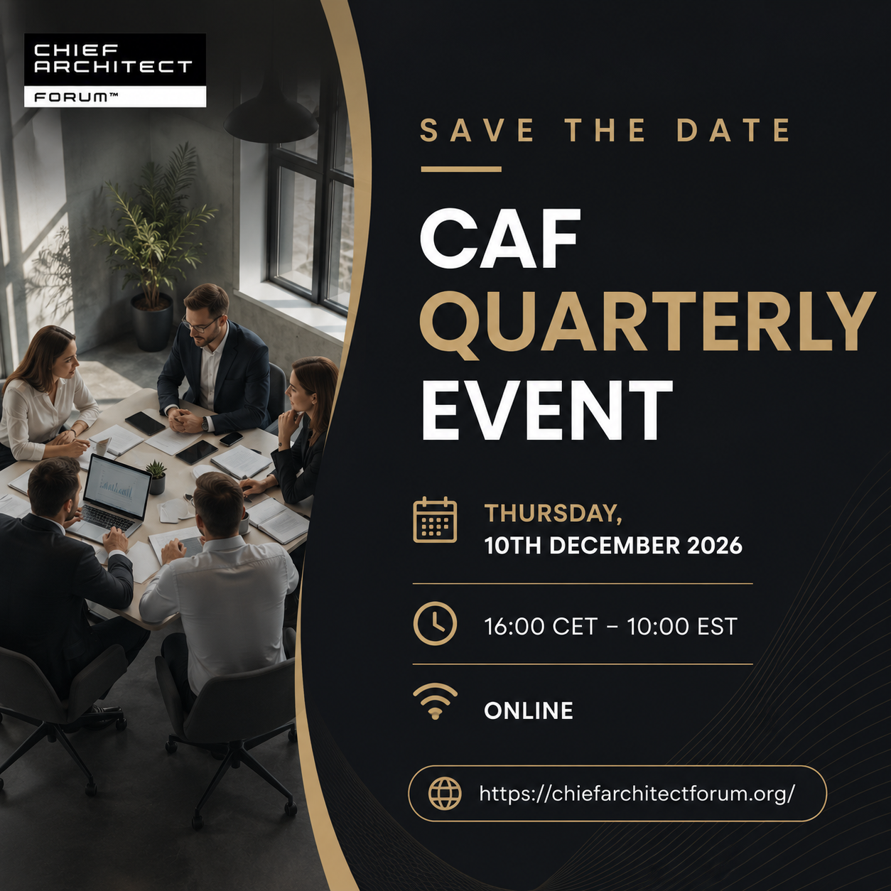 CAF Quarterly Event – Q4